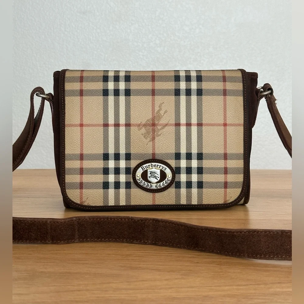 Burberrys Vintage Check Crossbody Bag - Picture 1 of 16